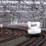 Daiso 3D Petit block Bullet train Shinkansen N700 first train 