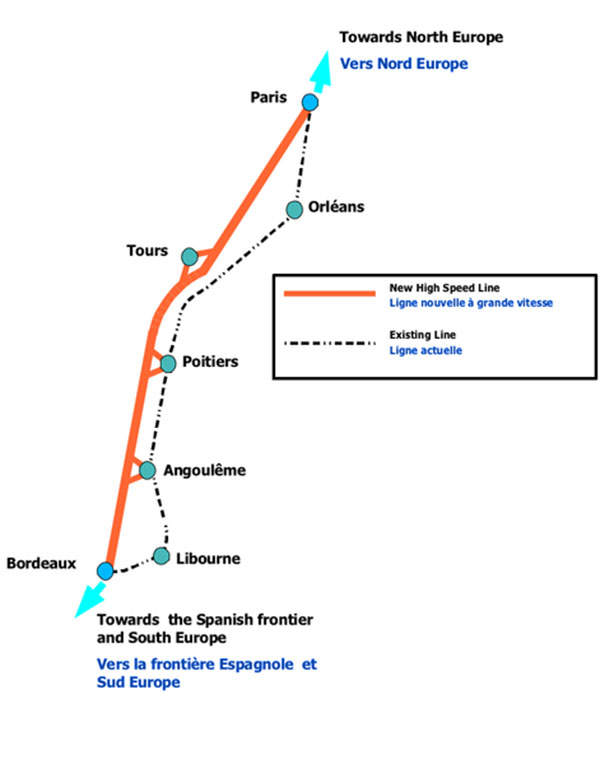 tours to bordeaux high speed rail