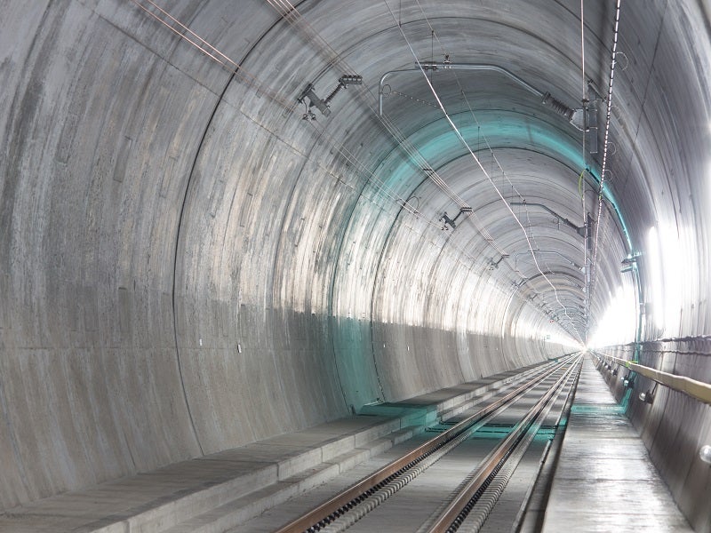 Gotthard Base Tunnel, Switzerland - Railway Technology