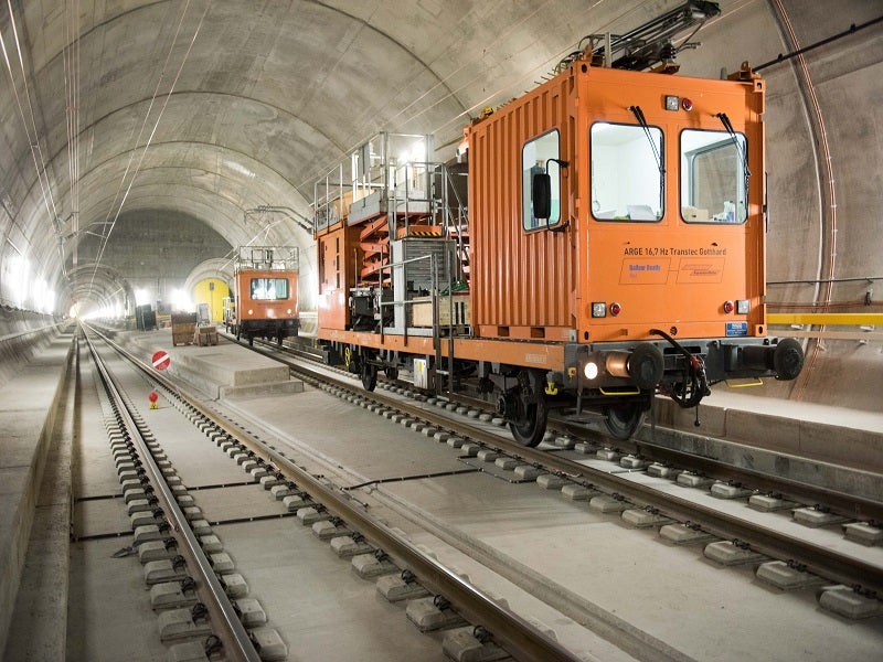 Gotthard Base Tunnel, Switzerland - Railway Technology