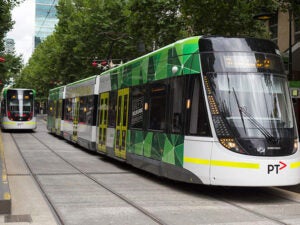 Route 96 of Melbourne tram network