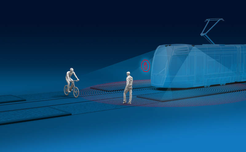AI-based tram safety solution by ZF