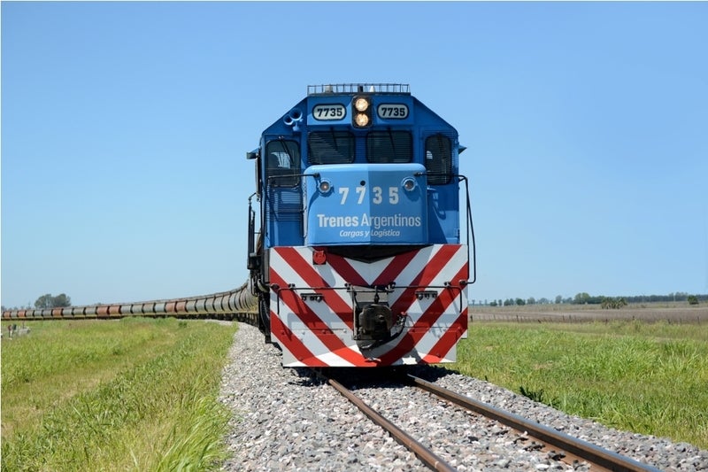 Argentine cargo railway