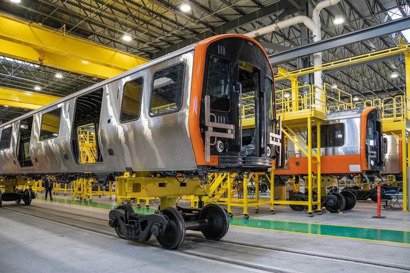 Rail cars for MBTA’s Orange Line