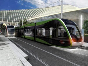 Liege Tramway Project