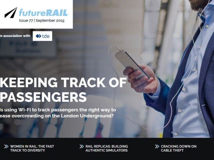 Keeping track of passengers: the latest issue of Future Rail is out now