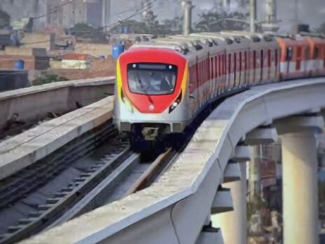 Orange Line Metro Train in Pakistan starts trial run