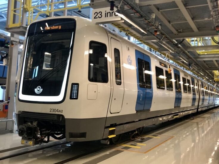 Bombardier delivers metro trainsets to Stockholm Public Transport