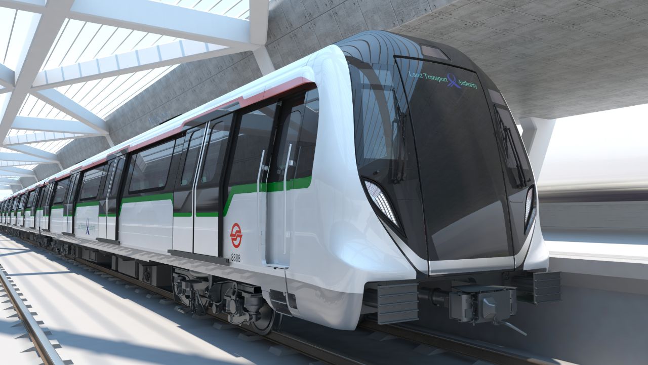 Bombardier unveils Movia metro design for Singapore MRT lines