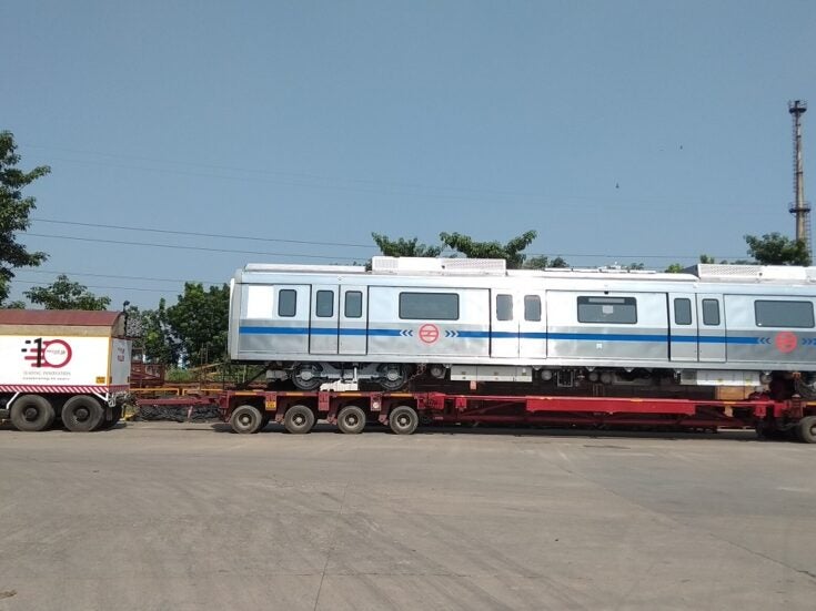 DMRC takes delivery of 800th MOVIA metro car from Bombardier