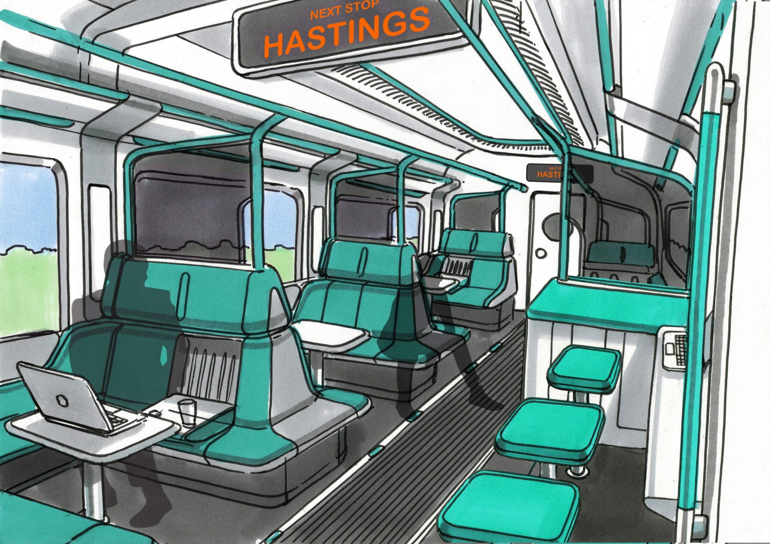 Designing trains for the post pandemic passenger