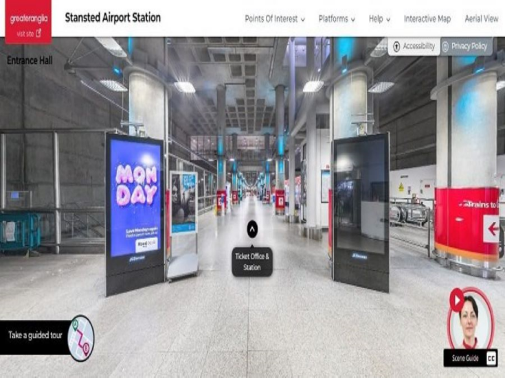 Rail station virtual tours: Improving safety and easing passenger nerves