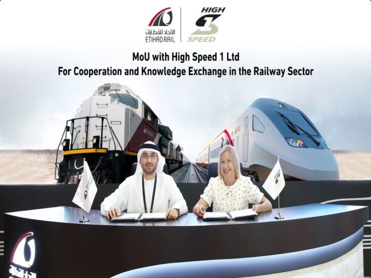 Etihad Rail partners European firms to improve rail services in UAE