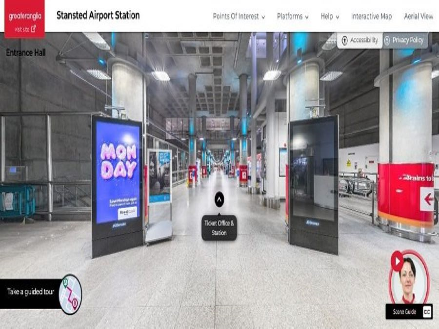 How virtual station tours can ease passengers' nerves