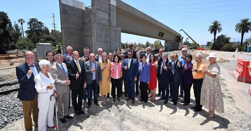 Foothill Gold Line project in US reaches halfway completion mark - Vimarsana News