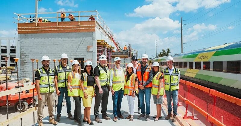 Brightline holds topping-off ceremony for Boca Raton station in Florida - Vimarsana News
