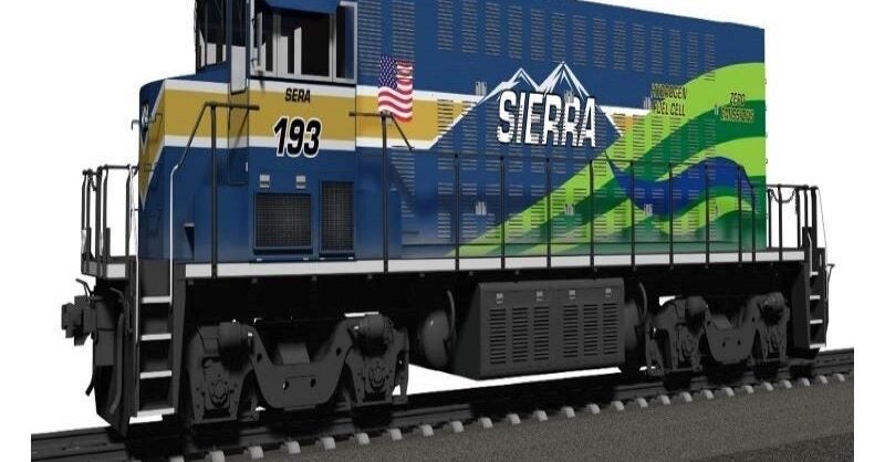 SERA reveals hydrogen-fuelled switching locomotive design - Vimarsana News