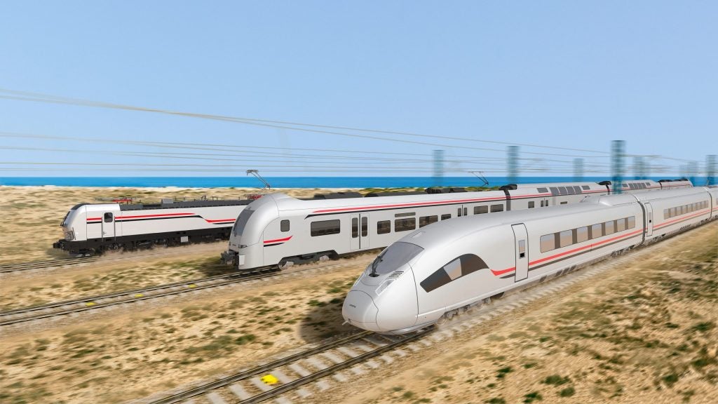 Siemens rolling stock for new railway lines in Egypt