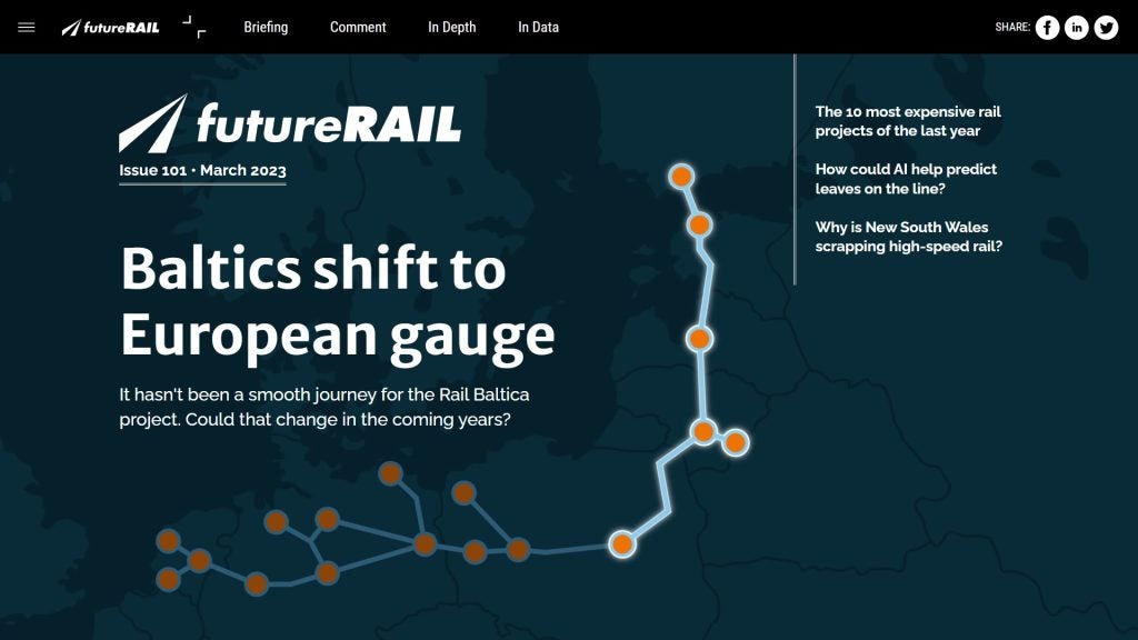 Future Rail issue 101 front cover
