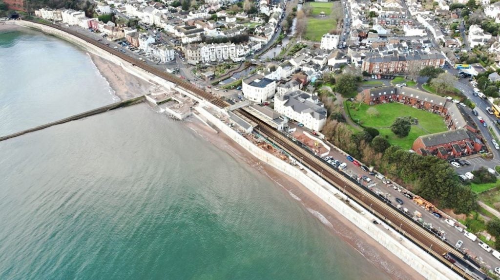 Dawlish sea wall