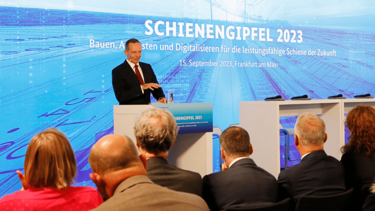 Deutschland kündigt eine 40-Milliarden-Euro-Investition in die Erneuerung des Eisenbahnnetzes des Landes an