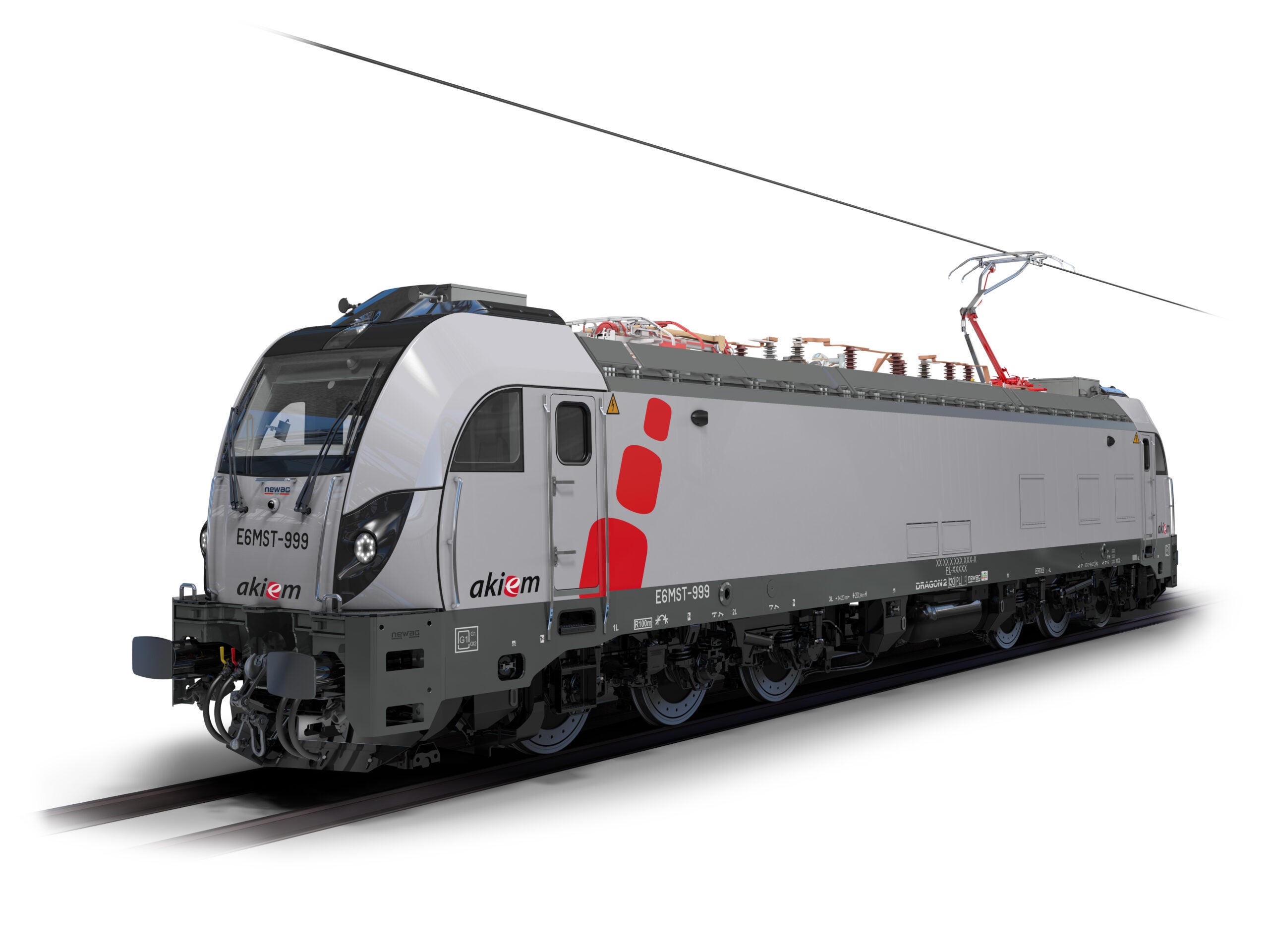 Akiem zamawia 30 lokomotyw elektrycznych Newag Dragon-2