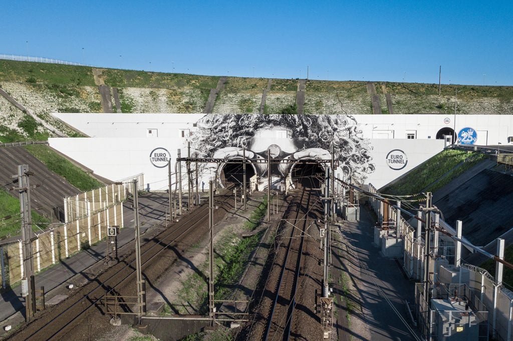 photo of the Eurolink Channel Tunnel