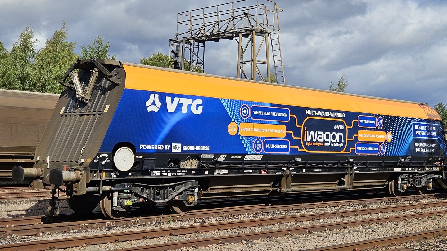 Knorr-Bremse to supply FreightControl Sentinel tech to VTG Rail UK