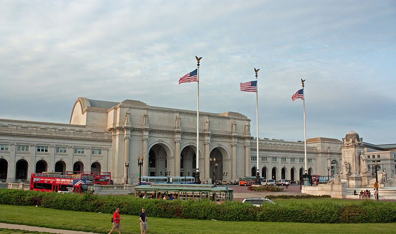 Union Station, the headquarters of Amtrak in Washington