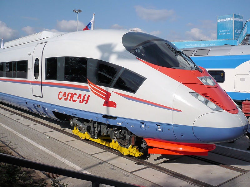 Velaro RUS high speed trains 