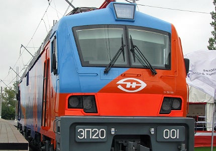 In November 2012, TMH and Alstom handed over the first series production EP20 electric passenger locomotive to RZD
