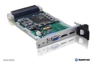 Kontron's New VPX Graphics Card with AMD Embedded Radeon Processor for GPGPU Applications in Avionics and Military Technology