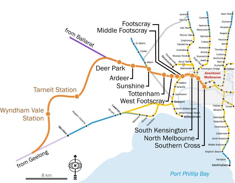 Regional Rail Link project of Victoria Australia