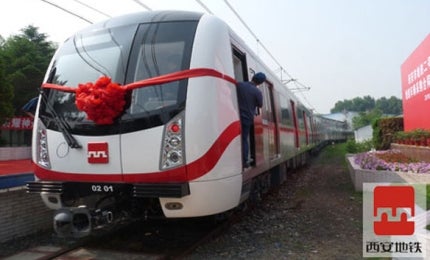 Xi'an Metro train