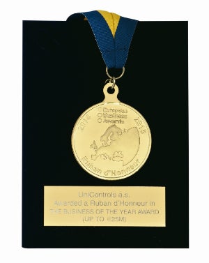 Unicontrols europe medal
