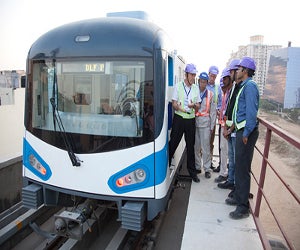 Gurgaon metro line