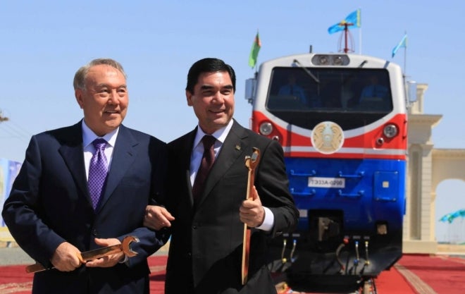 Kazakhstan and Turkmenistan