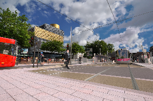 Birmingham tram extension